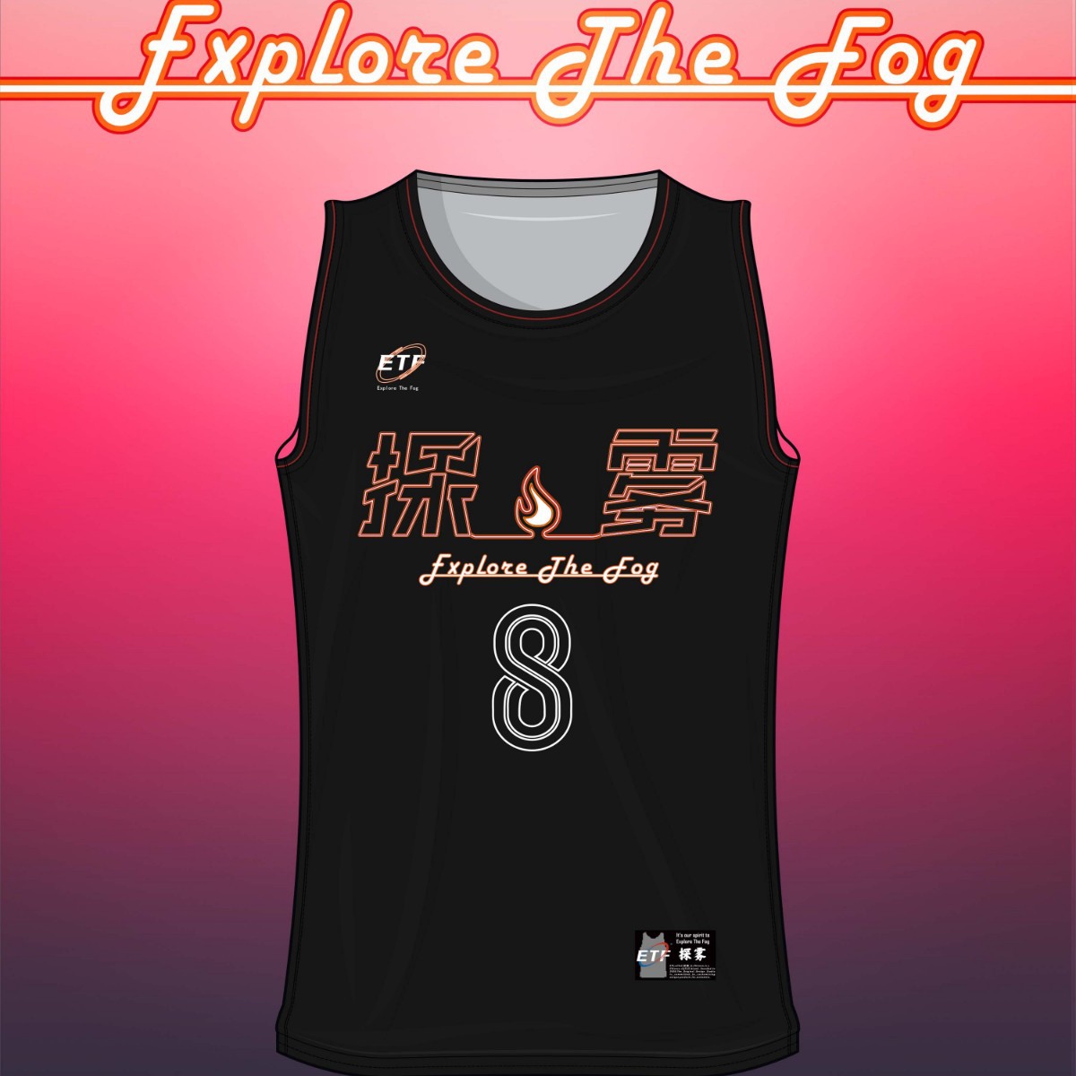 Tanzhu Digital Printed Jersey Customized American Narrow Shoulder Training Vest for Male and Female College Students Team Basketball Uniform Suit