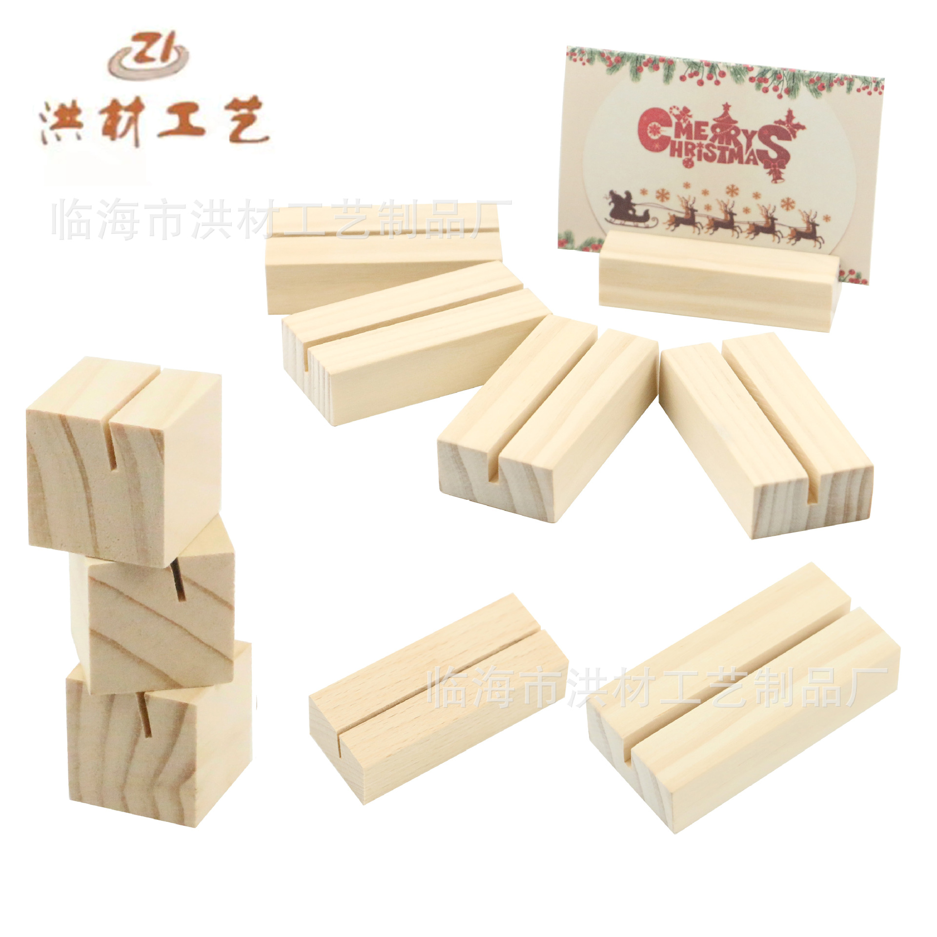 Деревянный настольный календарь, основание для визиток, сосновая карточка для выставки, стенд для заметок на день рождения и свадьбу