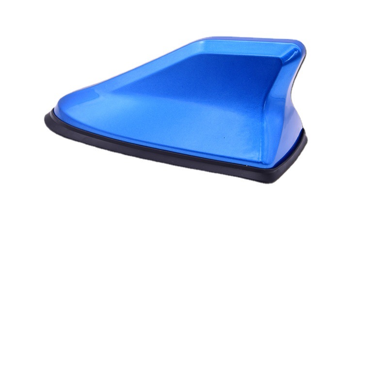 Car Shark Fin Roof Modified Tail Antenna Second Generation FM/AM Signal Radio Decoration Antenna Punch-Free