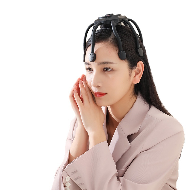 Multifunctional Electric Head Massager, Multi-Dimensional Intelligent Meridian Dredging, Scalp Decompression, Relaxation Meridian Massage Claw