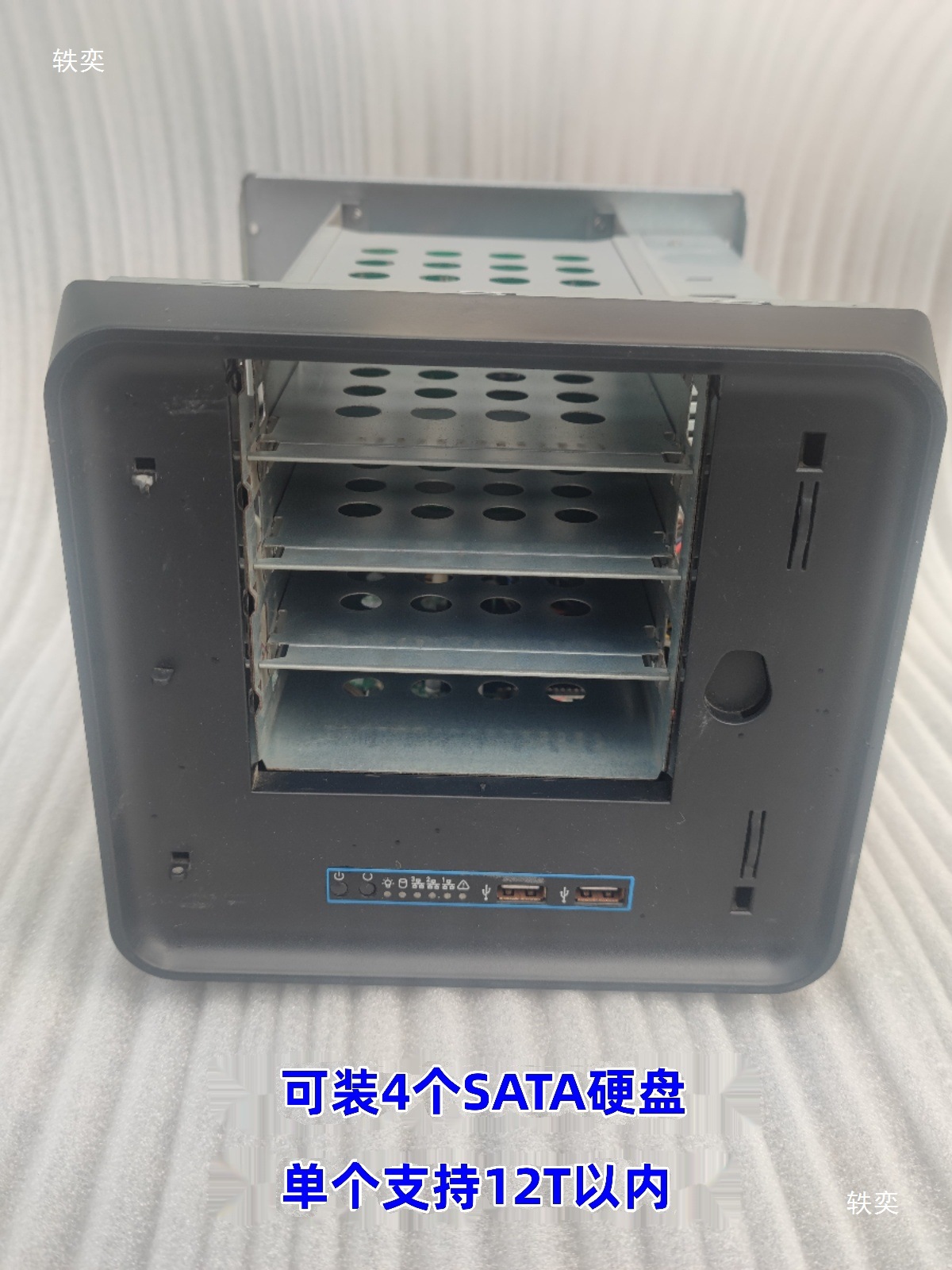 Snail 4-Bay Nas Black Synology Feiniu Microcomputer Host J1900 Network Storage Enterprise Cloud Disk Model a and B