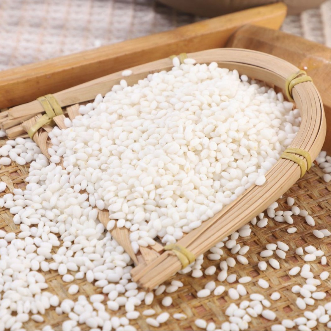 Wholesale northeast glutinous rice 50kg a bag of Heilongjiang round grain Jiang rice round glutinous rice white cereals grain