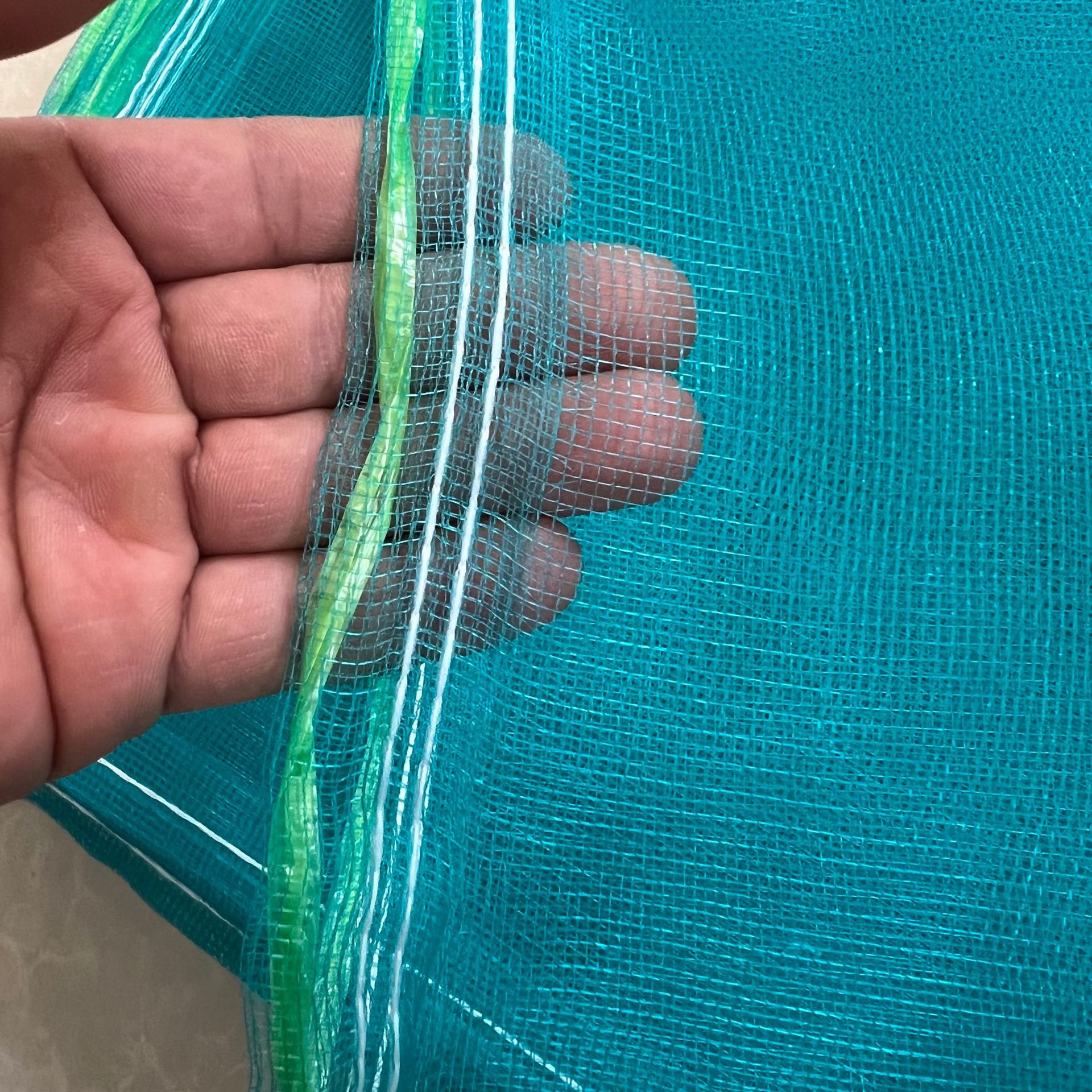 45X60 crayfish mesh bag fish gauze aquatic products shellfish turtle nylon bag breathable good with rope