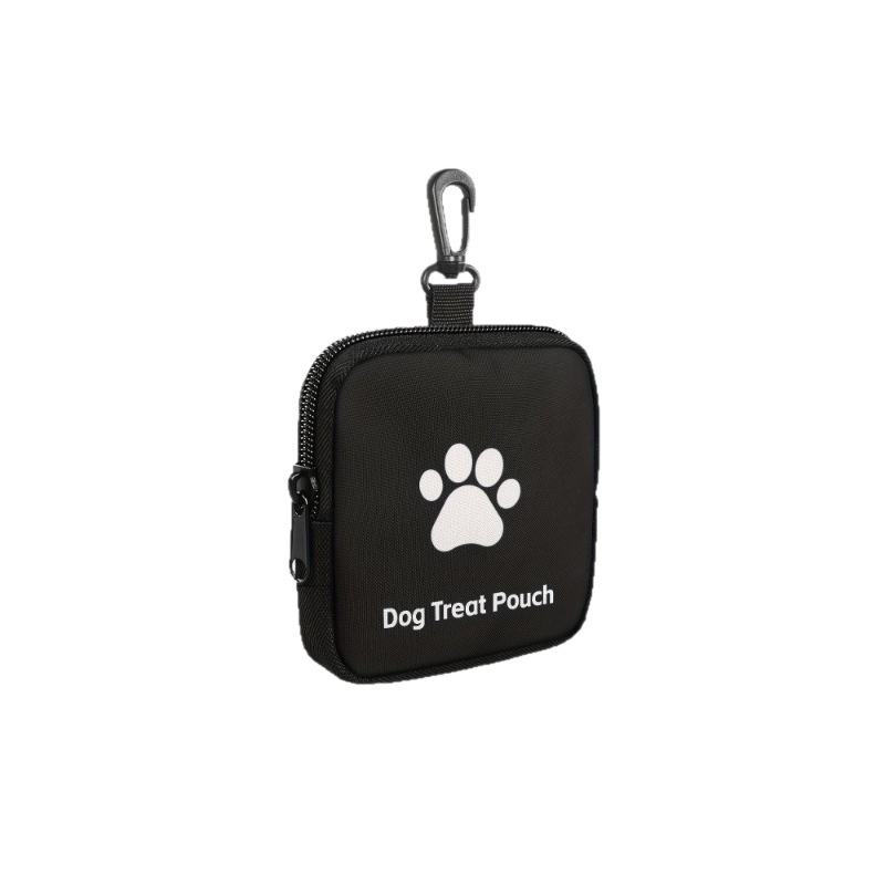 Cross-Border Dog Paw Print Dog Food Bag with Zipper Seal Portable Pet Snack Bag Outdoor Dog Training Snack Bag