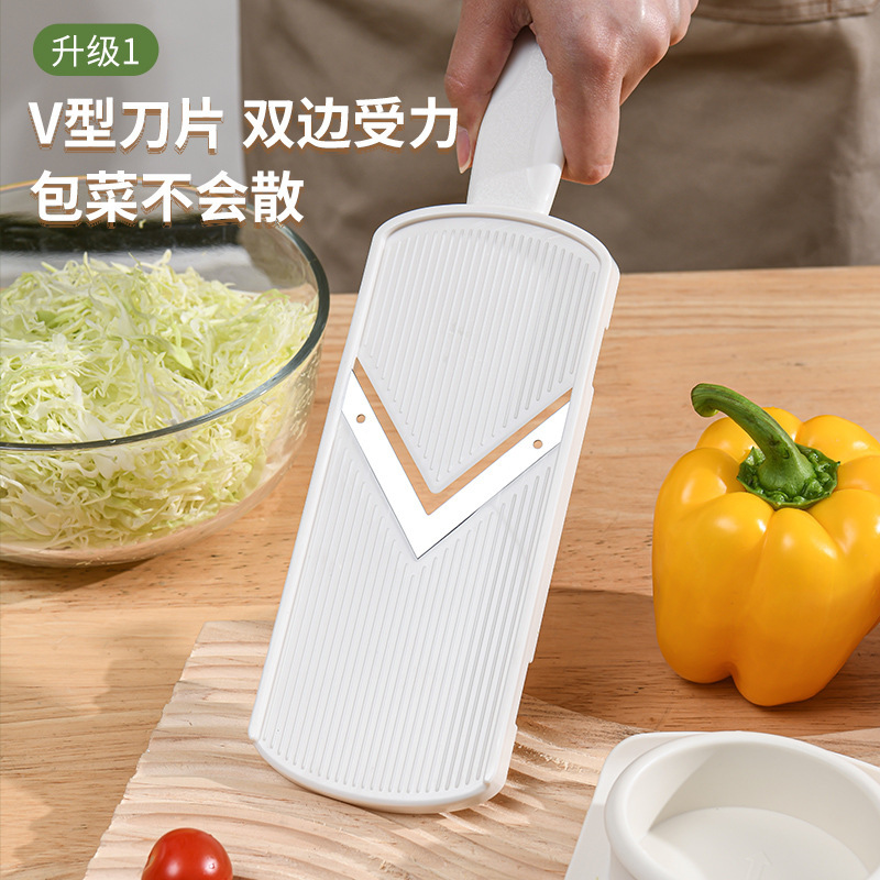 Cross-Border Amazon Household Potato Multifunctional Slicer Salad Grater Cabbage Shredding Tool