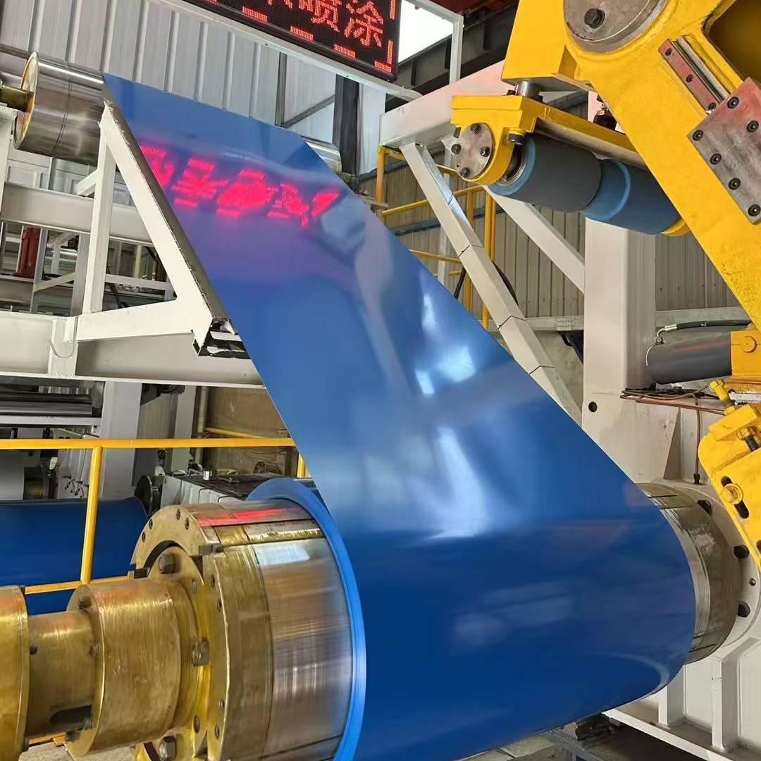 Wholesale Color-Coated Steel Coil for Roofing Projects, Small Grass Fence, Can Be Opened, Supports Factory Inspection, Electrostatic Spraying