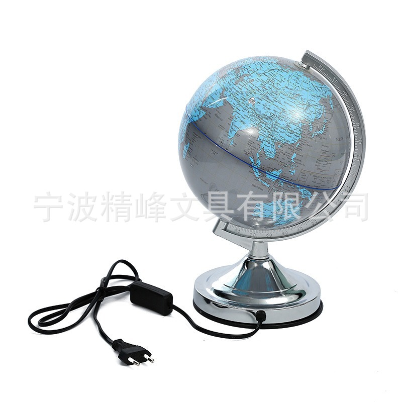 Металлический кронштейн глобус Jingfeng светодиодные украшения индивидуальный OEM инструменты для преподавания географии в школе HD