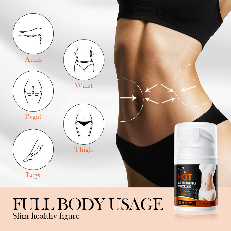 Cross-Border Export Zozu Slimming Cream Body Massage Cream Shaping Fat Blasting Firming Light Slimming Body Shaping
