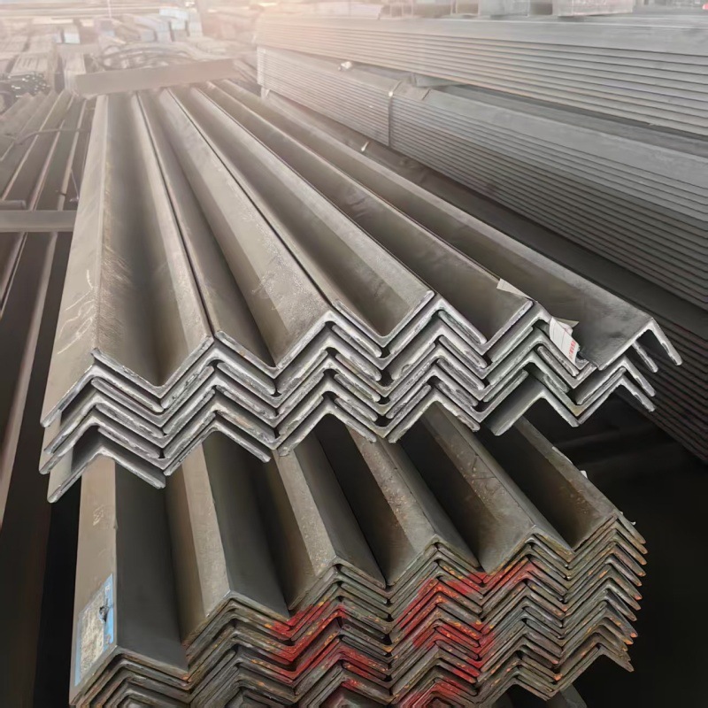 Hot-Rolled Multifunctional Triangle Iron Punching 3 #   4 #   5 # Black Material Angle Iron Q235 Equal Edge Can Be Cut Galvanized Angle Steel