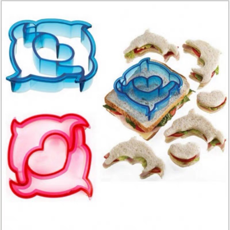 Cute DIY bread cutting cartoon pattern sandwich mold toast bread cutting mold Bento mold rice ball mold