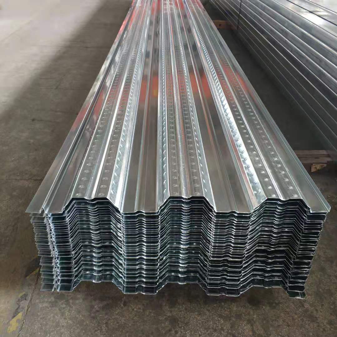 New Load-Bearing Cement-Filled Floor Plate, Corrugated Floor-Bearing Steel Plate, Yxb51-250-750 Floor-Bearing Plate for Construction Workshops