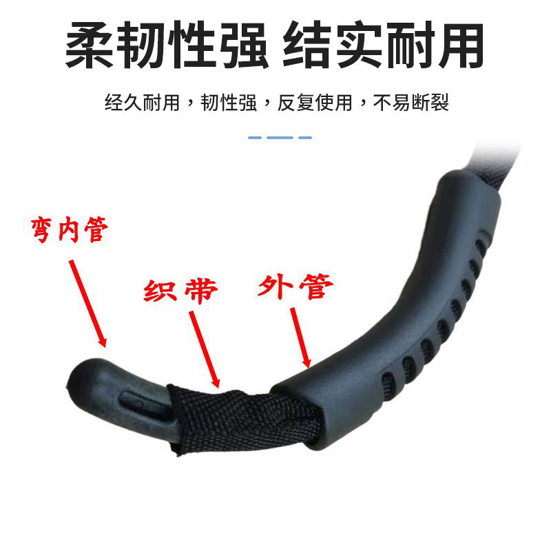 Supply wholesale luggage plastic webbing handle plastic handle handle