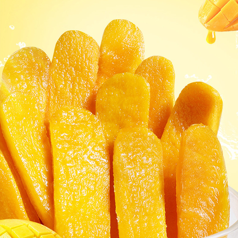 Grass flavor one mouthful mango strip 25g original coconut orange flavor box gauge 70 packaging dried fruit preserved snack