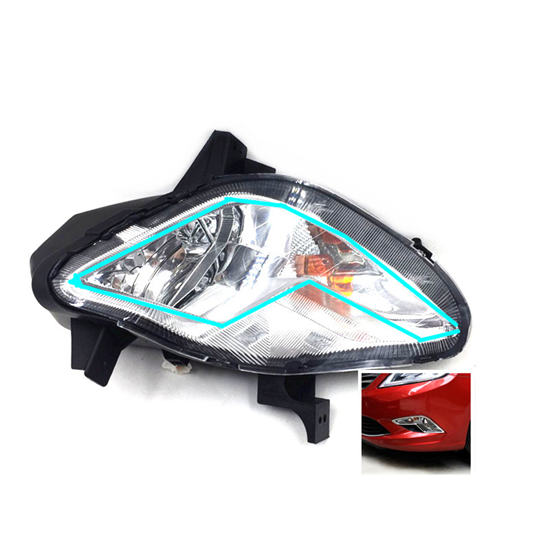 Suitable for Chang'an 12-17 Yidong front fog lamp anti-fog lamp lighting headlight fog lamp turn signal Assembly
