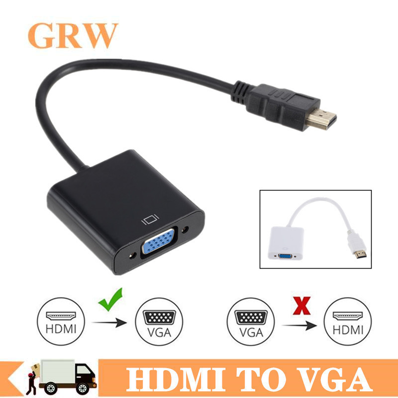 Адаптер HDMI в VGA с чипом HDMI HD 1080p для ноутбука на VGA дисплей