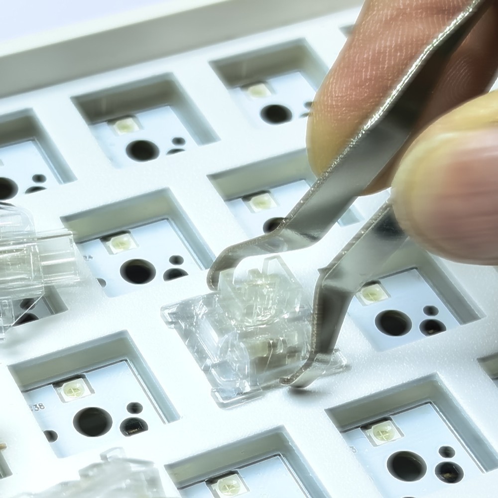 Double-Ended Key Puller Mechanical Keyboard Two-In-One 0.05kg Stainless Steel Shaft Puller Keycap Removal Tool Steel Wire Universal