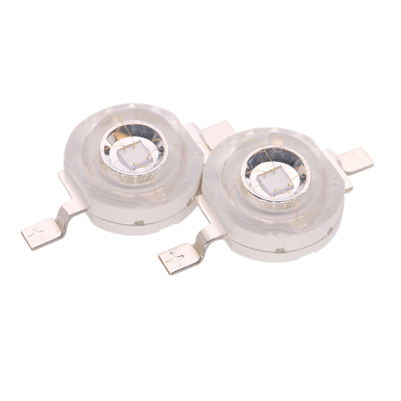 1W high power LED white light warm white red green blue yellow purple lamp beads bright light source foot tile high quality chip