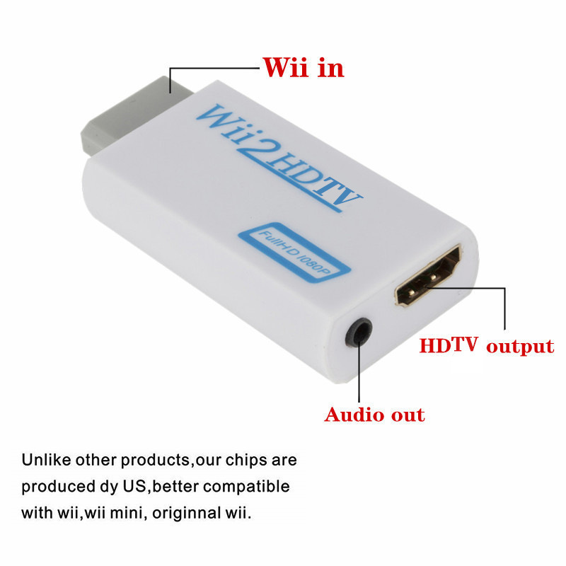 Factory Direct Sales; Wii to Hdtv High-Definition Converter Wii2Hdtv Wii to Hdtv Converter