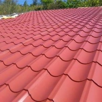 1.0 Thick 828 Type Roof Color Steel Antique Glazed Tiles Antique Decorative Corrugated Sheet