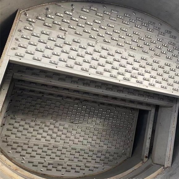 304 Stainless Steel Tray Fixed Trapezoidal Solid Valve Tray 316L Metal Floating Valve Tray Blister Sieve Tray