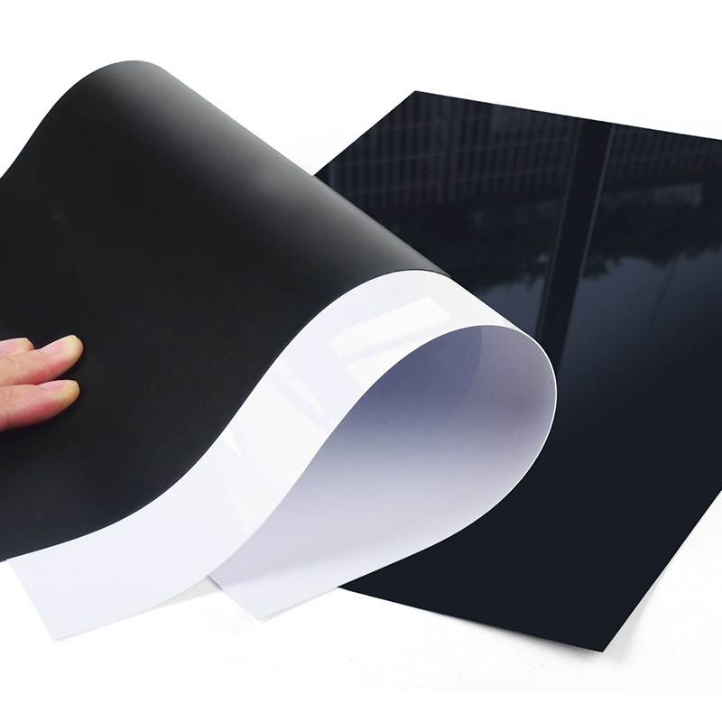 Dumb black dumb white light black light white PVC sheet PET coil sheet plastic sheet hard sheet processing advertising film printing