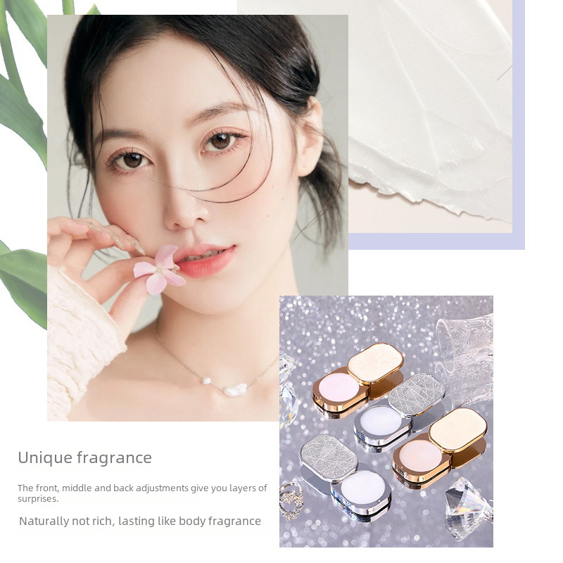 Hanboli Hanboli Solid Balm Long-Lasting Natural Light Fragrance Portable Solid Perfume Deodorant