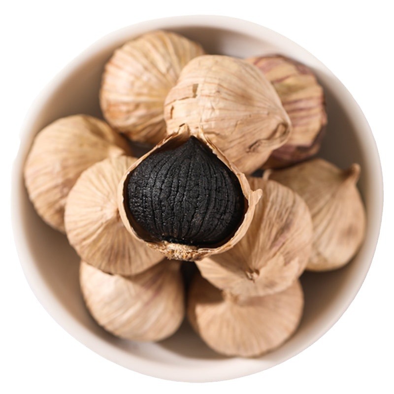 Year-Round Supply of Single-Head Black Garlic 250g Barreled Wholesale Ready-To-Eat Factory Direct Delivery with Free Shipping and Large Discounts