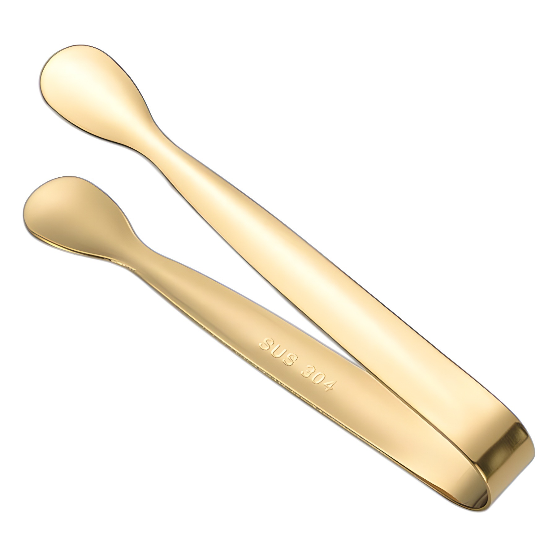 304 stainless steel ice clip sugar clip thickened 11cm no burr food clip towel clip ice pliers ice bucket clip