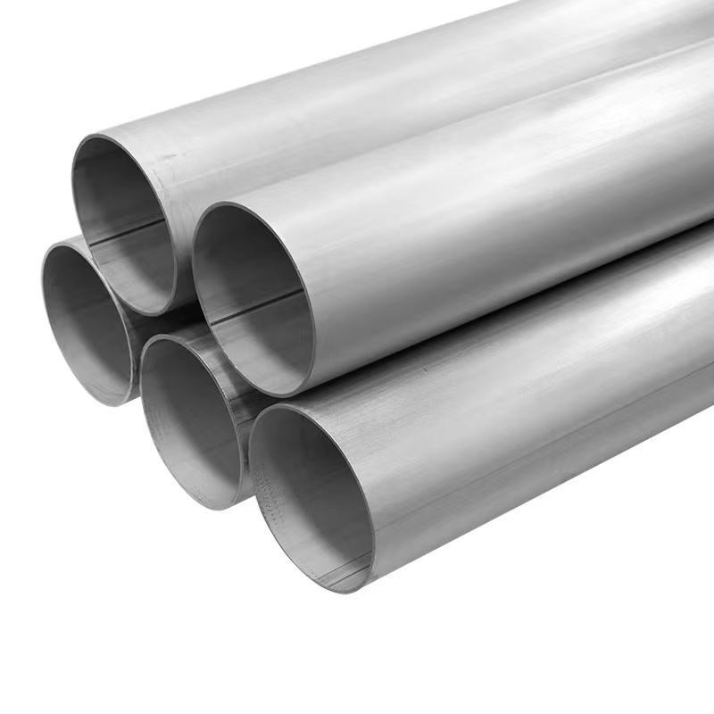 304 stainless steel welded pipe large diameter thick wall welded steel pipe straight seam stainless steel industrial fluid petroleum coal welded pipe