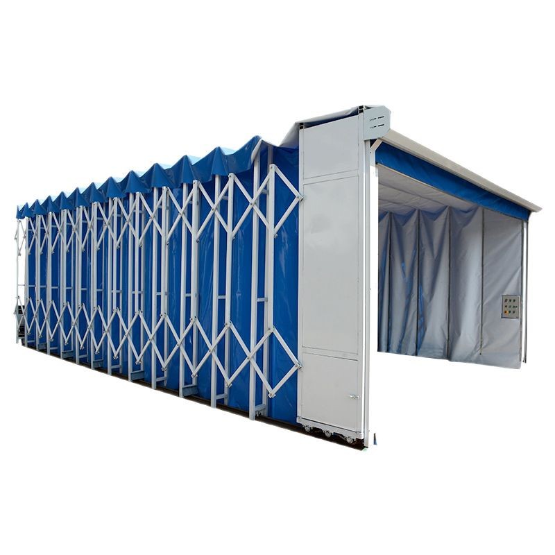 Mobile Retractable Room, Polishing Room, Electric Drying Room, Hardware Furniture Paint Room, Large Mobile Retractable Spray Paint Room