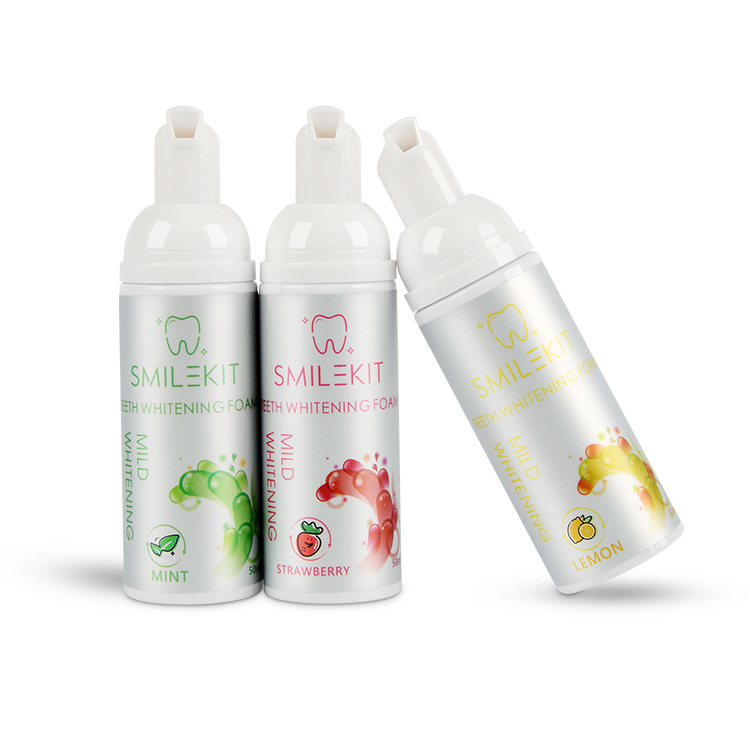 V34 Teeth Colorizing Essence Whitening Foam Teeth Cleaning Mousse V34 Colour Corrector Small Purple Bottle