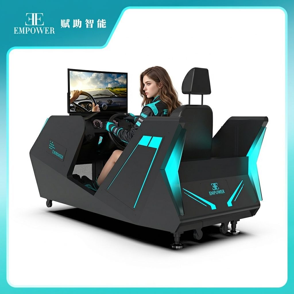 Интеллектуальный симулятор вождения Fuzhu, оборудование для обучения интеллектуальному вождению, поставляемое напрямую от производителя