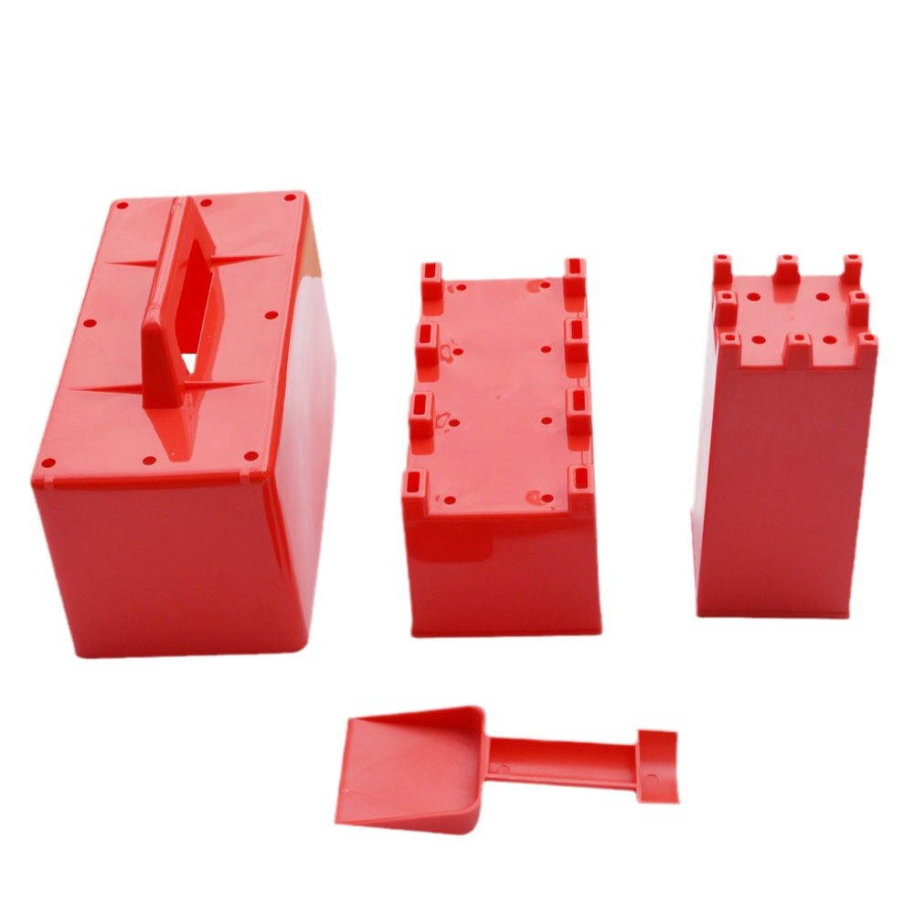 Snow brick model outdoor snow winter clip snow artifact children play snow tools play snow pile play sand four-piece set