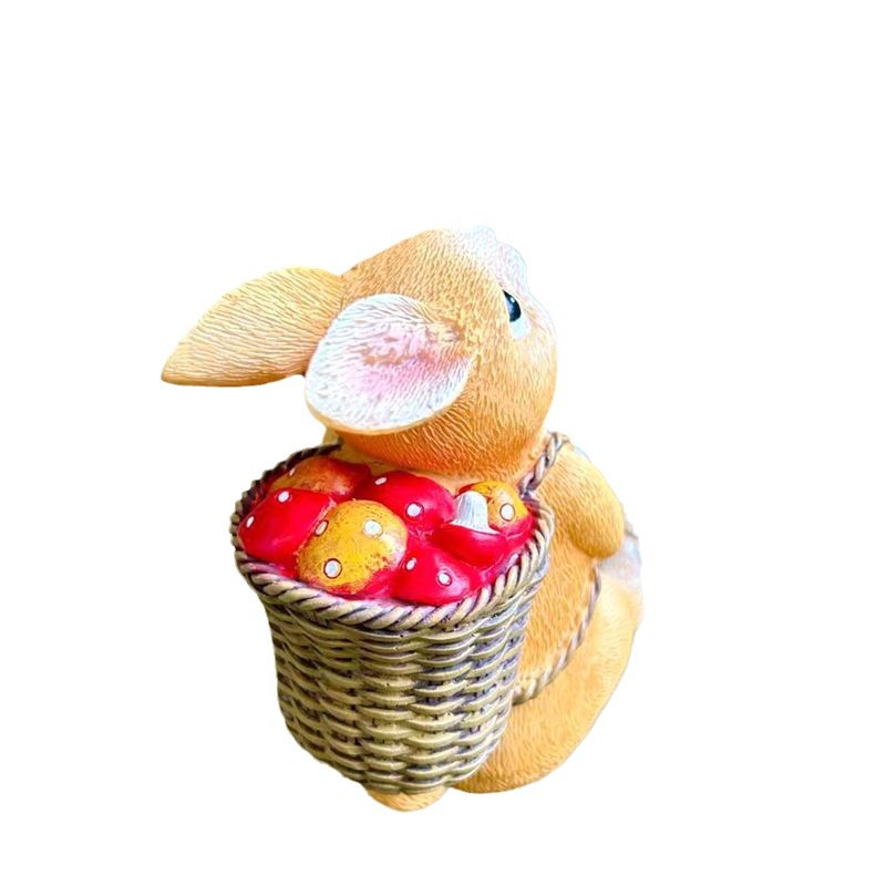 Cute animal climbing bunny wall hanging B & B outdoor garden decoration courtyard climbing tree landscape pipe decoration