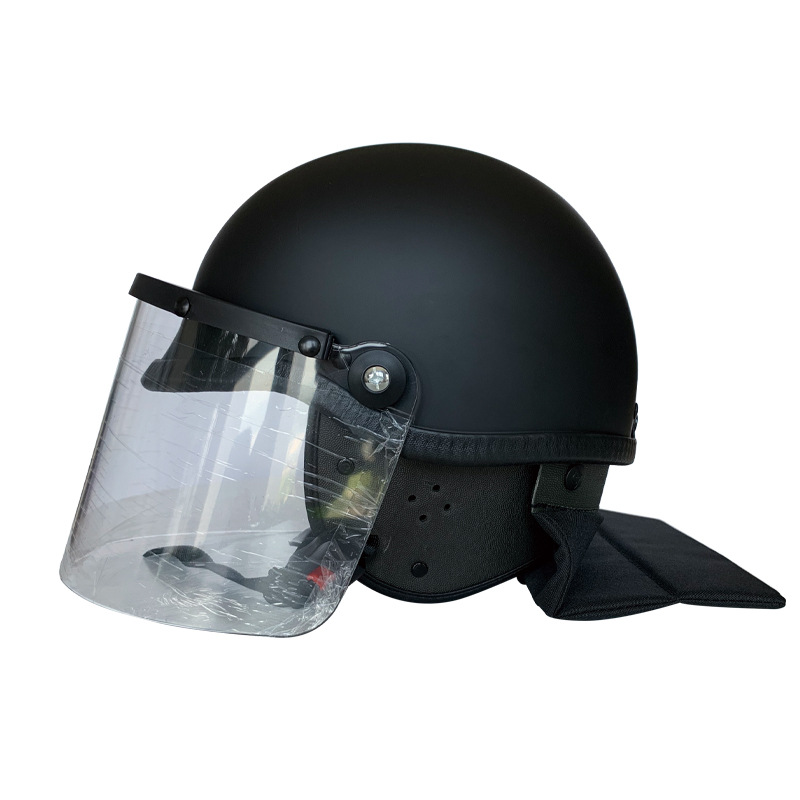 Factory Direct American Explosion-proof Helmet Security Protection 70% Off Cloak Detachable Faceless Mirror Anti Riot Helmet Tactical Training