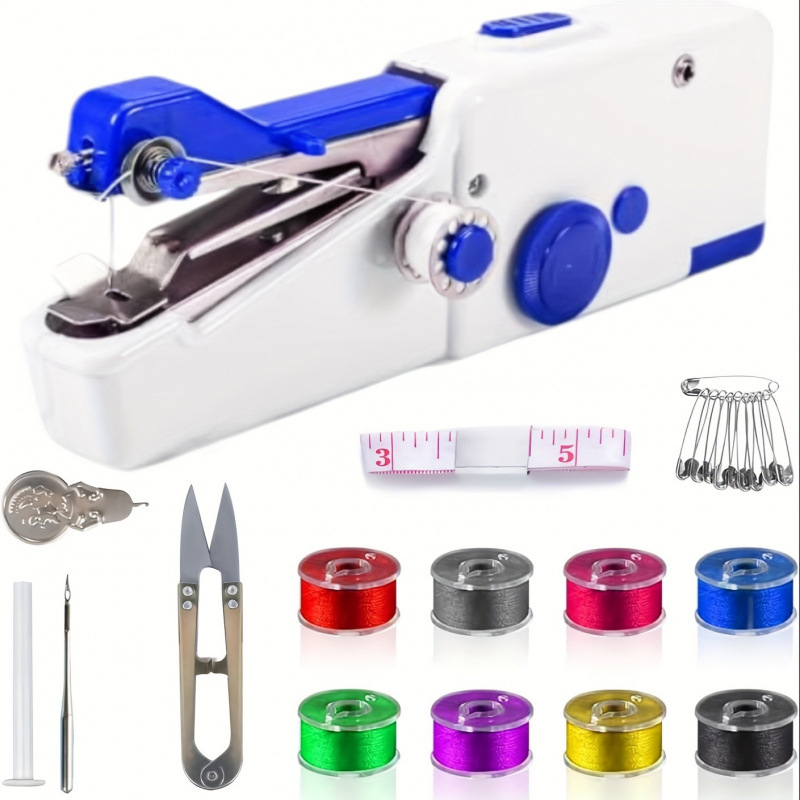 2026 новая модель для кросс-бордер дропшипинга, портативная ручная швейная машина, подходящая для начинающих - просто и легко в использовании.