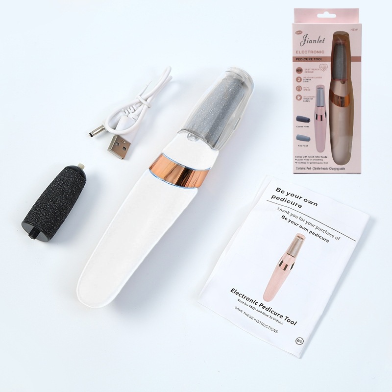 New automatic electric foot grinder to remove dead skin calluses pedicure foot stone heel rubbing household foot skin trimming