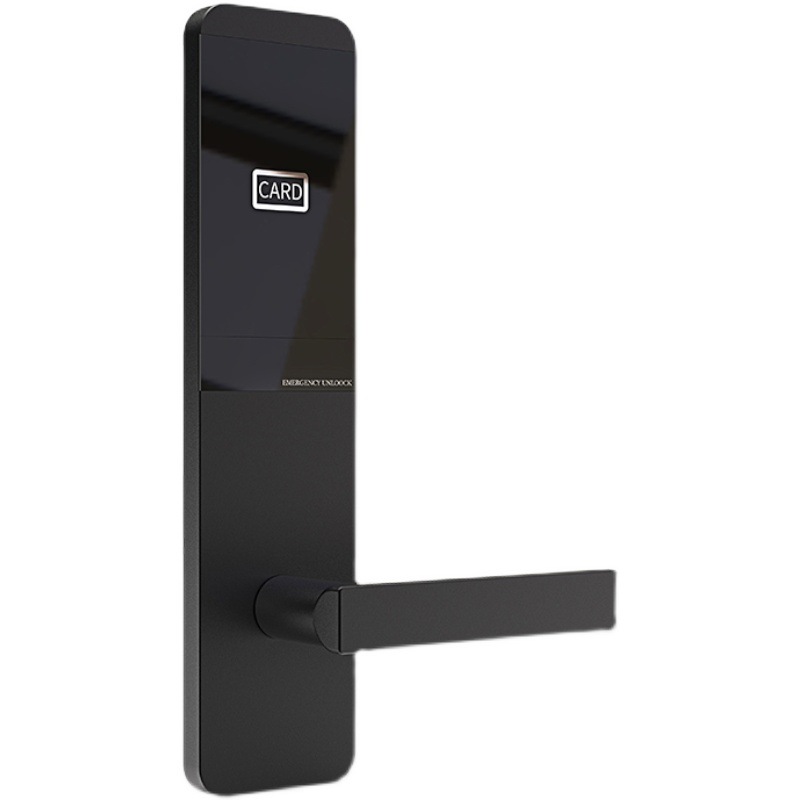 Hotel credit card lock hotel apartment home stay wooden door ic card smart door lock magnetic card electronic induction credit card lock manufacturers