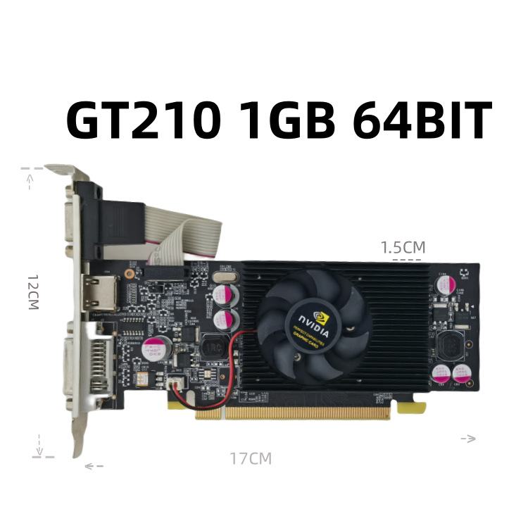 Новая видеокарта GT210 для небольших корпусов, независимая, для офисов и заводов, оптовая продажа