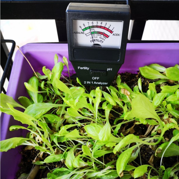 Two-in-one soil fertility analyzer soil detector two-in-one soil fertility meter pH meter