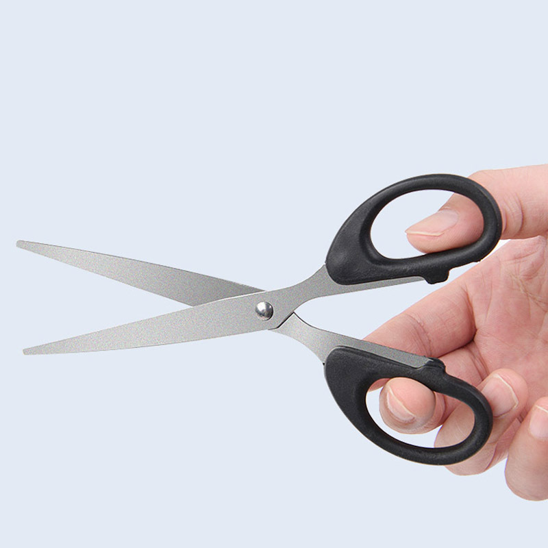 Manufacturer Wholesale Stainless Steel Household Office Stationery Scissors Foreign Trade Children's Scissors Student Handmade Paper Scissors