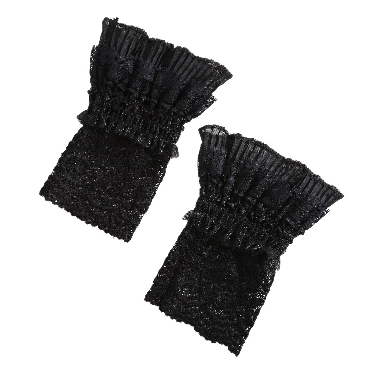 Fake Sleeves, Long Lace Fake Sleeves, Sweet Lace Bell Sleeves, Extended Korean-Style High-End Cuffs Wholesale