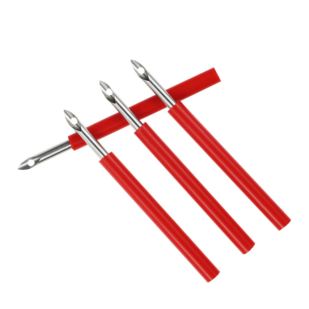 Вышивка 5мм Поке Цветочная Игла Резиновая Ручка Нескользящая Старая Стиль Поке Цветочная Игла Поке Le Poke Pen Поке Вышивка DIY Ручные Инструменты