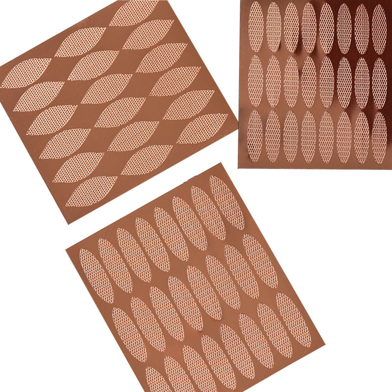 Lace Double Eyelid Sticker in Water Instant Stick Widening Half Moon Lightweight Breathable Beauty Sticker Glue-free Stereotype European and American Style