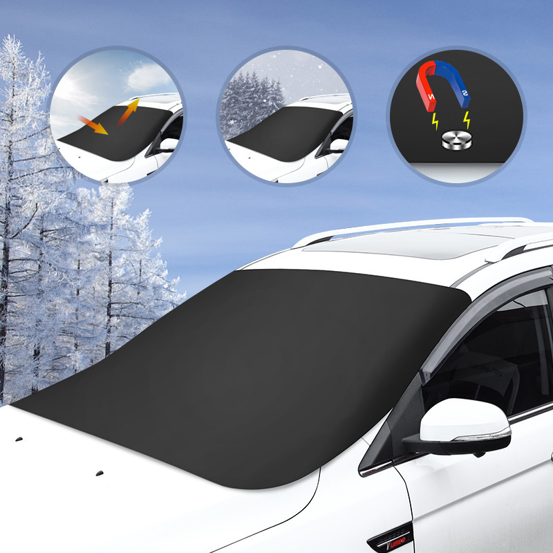 Cross-Border Hot-Selling Car Sun Shield, Car Sunshade, Frost Shield, Car Snow Shield, Snow Shield, Sun Protection, Frost Protection, Dust Cover