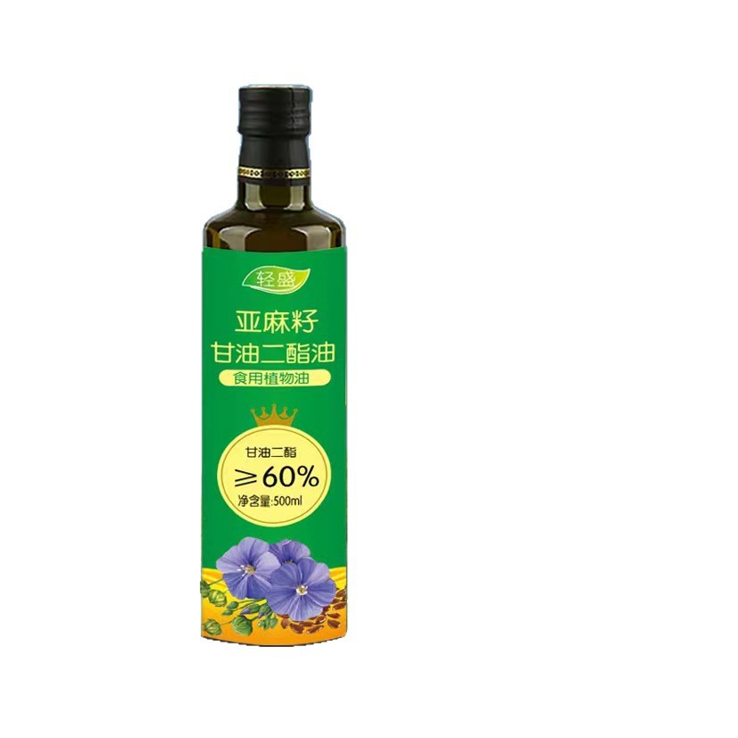 Edible Oil, Vegetable Oil, Flaxseed Diglyceride Oil 500ml Will Sold Gift Comments Group Purchase Tuoke Drainage