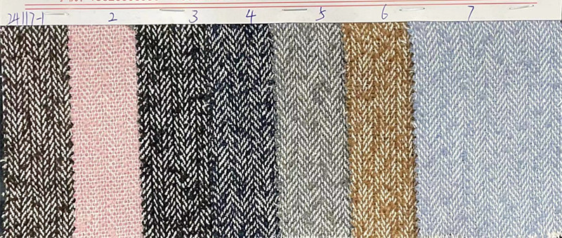 in stock supply circle small herringtop woolen coat woolen material Shaoxing fabric