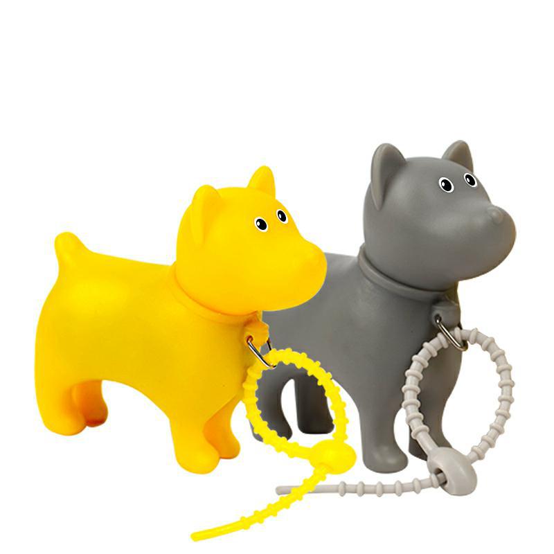 Pet garbage bag portable toilet pill capsule dog stool storage box shit pill dispenser