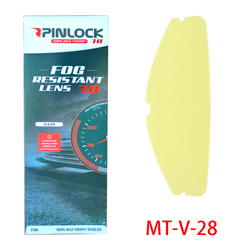 Snap-On Anti-Fog Stickers for Various Brands of Helmets, Helmet Lens Anti-Fog Film, High-End Materials, Actual Validity Period Is Two Years