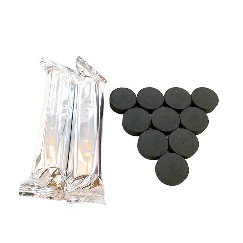 [Chengxiang] 40mm Bulk Thickened Charcoal Disposable Barbecue Oven Outdoor Fast-burning Fruit Charcoal
